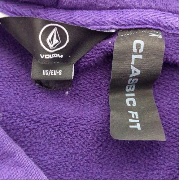 VOLCOM FEATURED ARTIST MAX LOEFFLER Purple Size Small - Picture 10 of 10